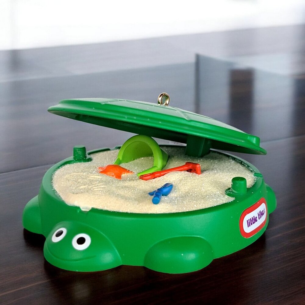 Hallmark Keepsake Ornament Little Tikes Classic Turtle Sandbox 2014 - Picture 9 of 10